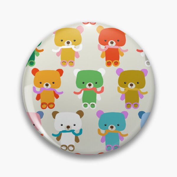 Item preview, Colorful Teddy Bears designed and sold by marialindemann.