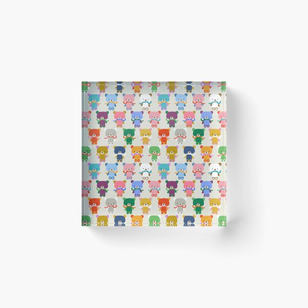 Item preview, Colorful Teddy Bears designed and sold by marialindemann.