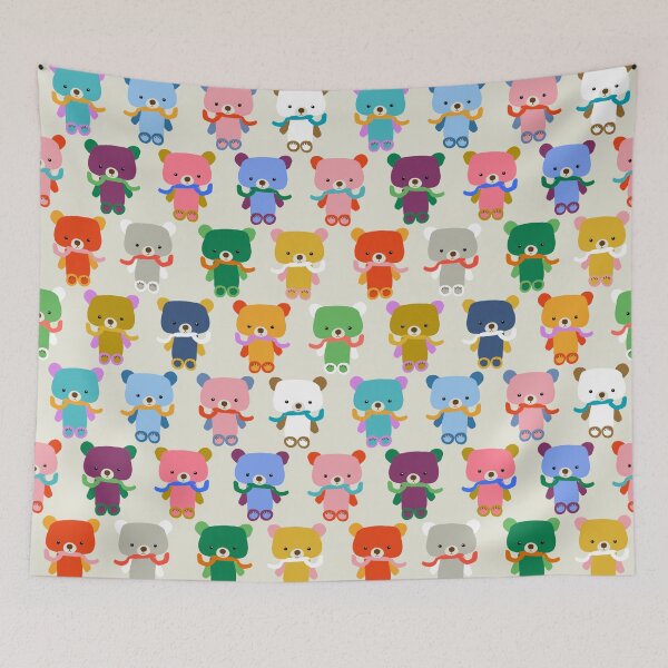 Item preview, Colorful Teddy Bears designed and sold by marialindemann.