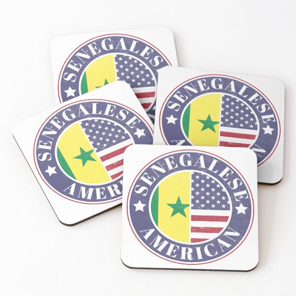 Item preview, Proud Senegalese-American Badge - Senegal Flag designed and sold by chrisrivait.