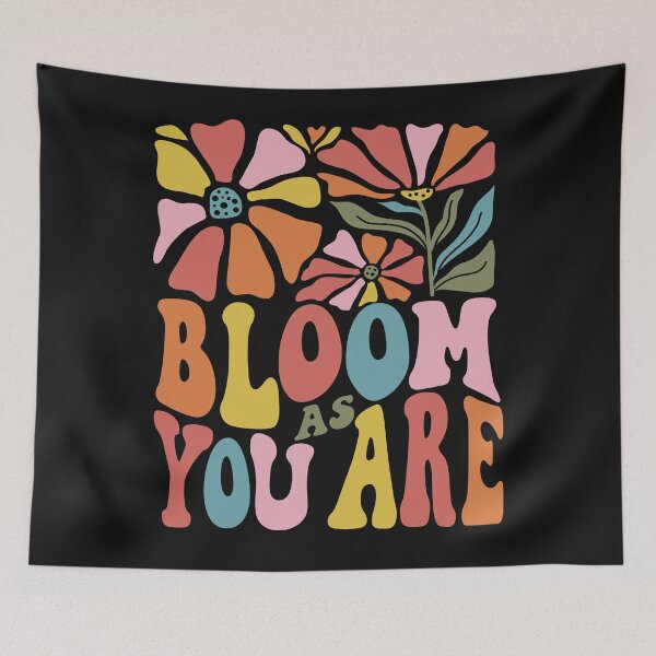 Item preview, Bloom as You Are Mental Health Awareness designed and sold by LLdreams.