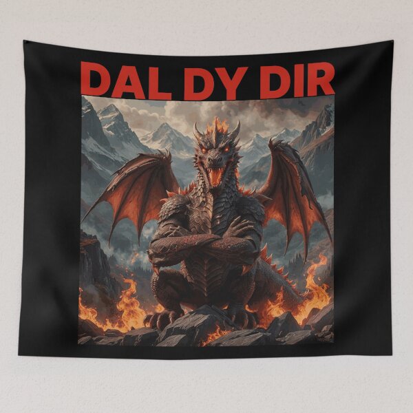 Item preview, DAL DY DIR YN GYMRAEG RED designed and sold by Marni Scofidio Desi9ns.