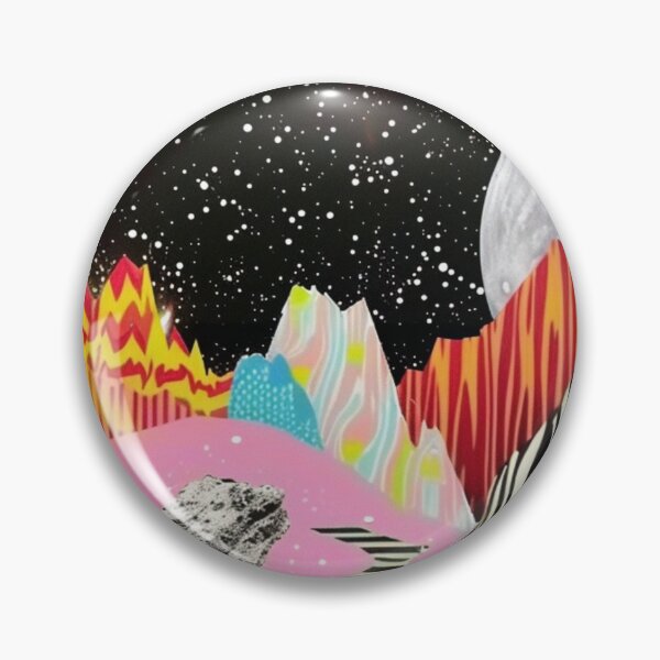 Item preview, Vibrant Kaleidoscopic Pattern with Cosmic elements, Synthwave style designed and sold by visionaryvybes.