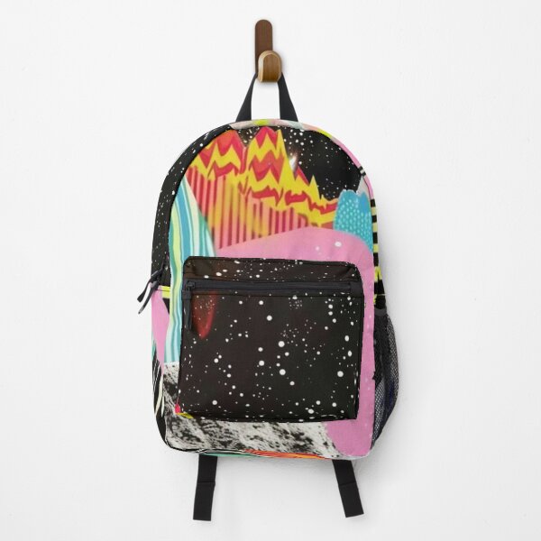 Item preview, Vibrant Kaleidoscopic Pattern with Cosmic elements, Synthwave style designed and sold by visionaryvybes.