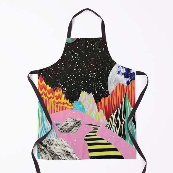 Item preview, Vibrant Kaleidoscopic Pattern with Cosmic elements, Synthwave style designed and sold by visionaryvybes.