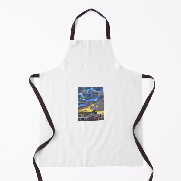Item preview, Pixel Art Sunset above house designed and sold by Bangeltangle.