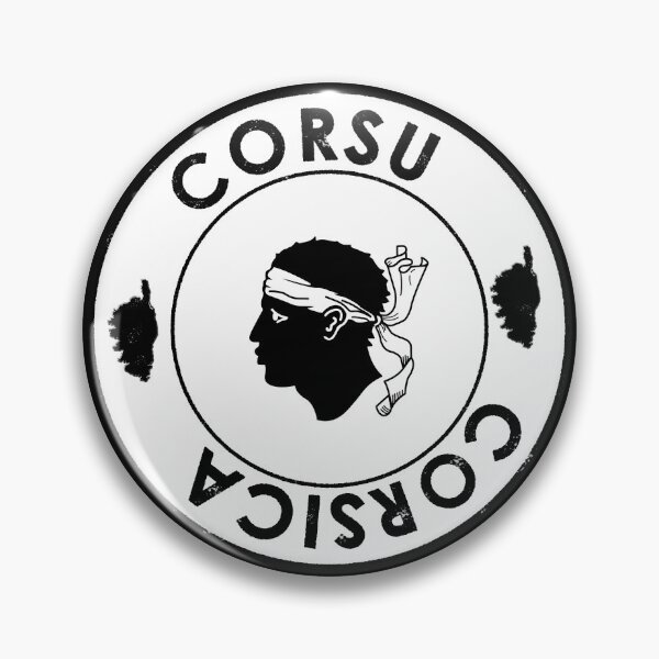 Item preview, Copie de Corsican stamp round icon with map designed and sold by stedata.