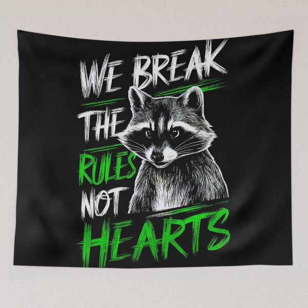 Item preview, Rule-Breaker Raccoon designed and sold by SharpPenguin.