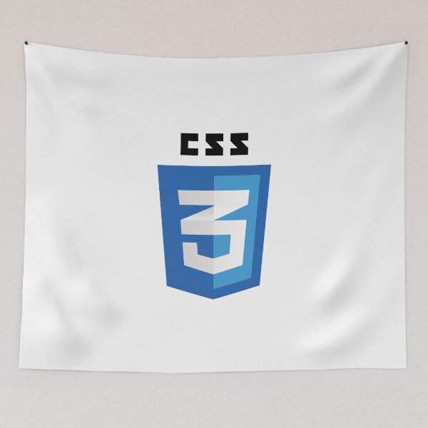 Item preview, CSS3 Style Sheets Official Mark Logo Hoodie designed and sold by Rainwater Merch.