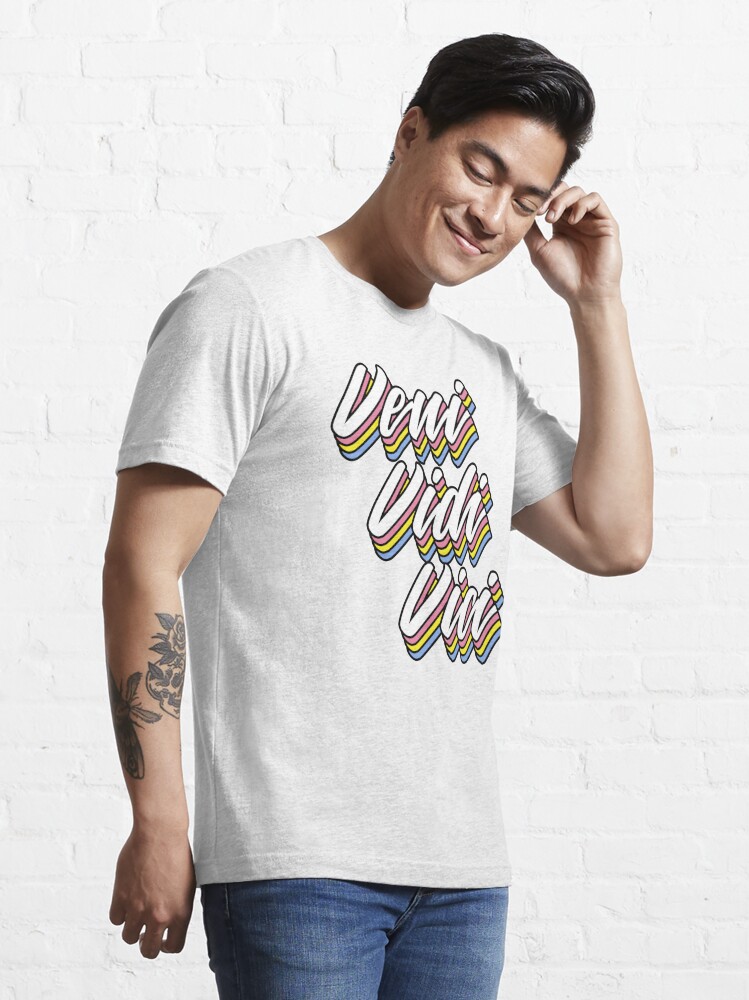 Latin Quote - Veni, Vidi, Vici Premium T-Shirt