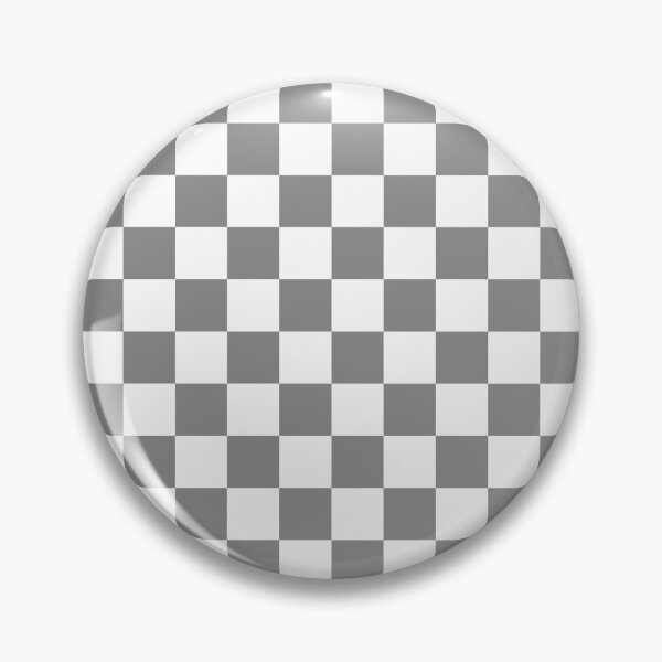 Item preview, Grey White Checker Pattern  designed and sold by PatternTitan.