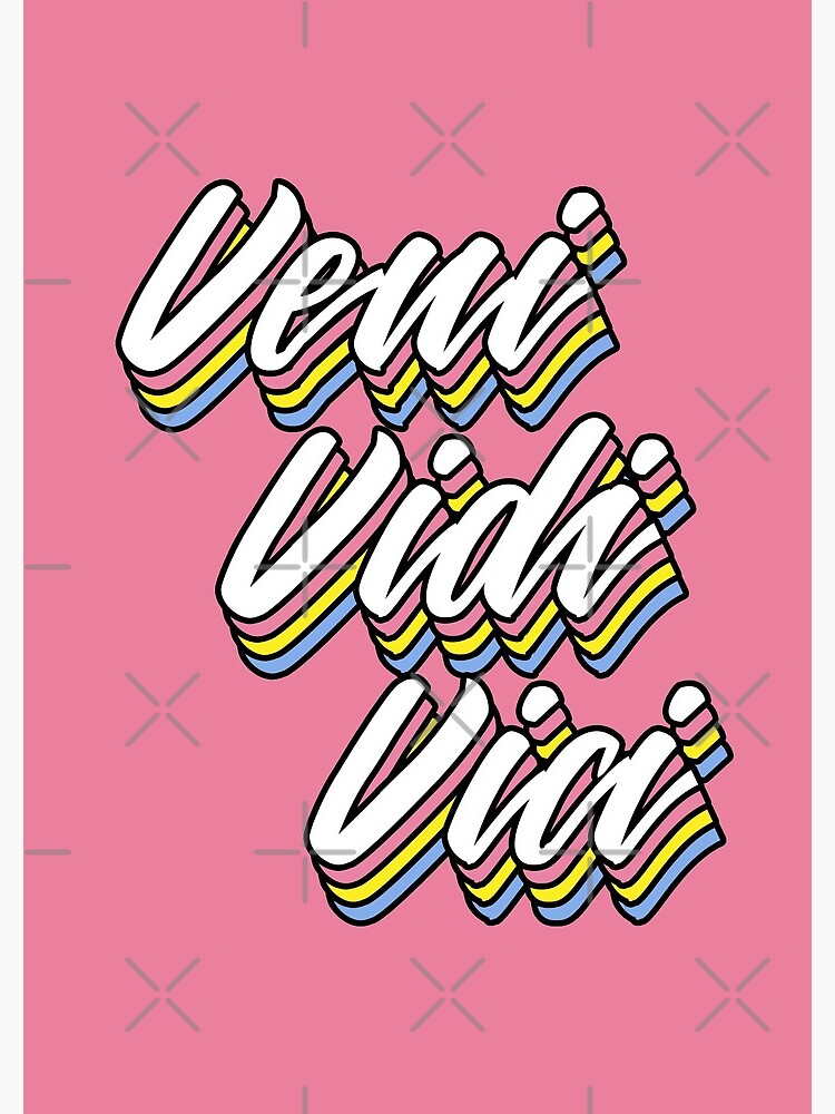 veni vidi vici latin phrases