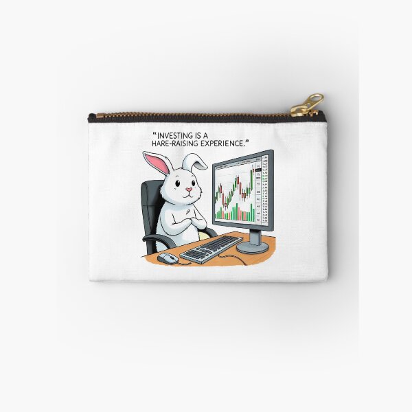 Item preview, Investing is a Hare Raising Experience funny Dad Joke designed and sold by NoCompetition.