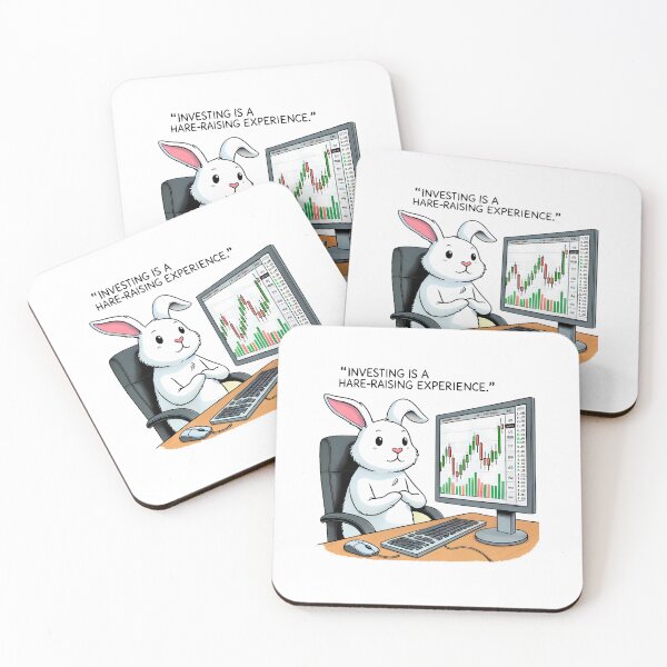 Item preview, Investing is a Hare Raising Experience funny Dad Joke designed and sold by NoCompetition.