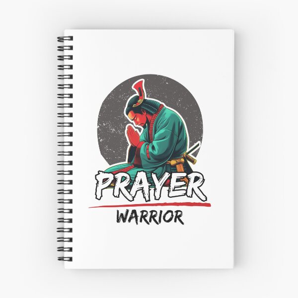 Item preview, Prayer Warrior Cool Christian Samurai designed and sold by Wear-Christ.