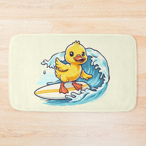 Item preview, Surfing Yellow Duckling designed and sold by Coffee Lifestyle.