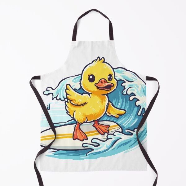 Item preview, Surfing Yellow Duckling designed and sold by Coffee Lifestyle.