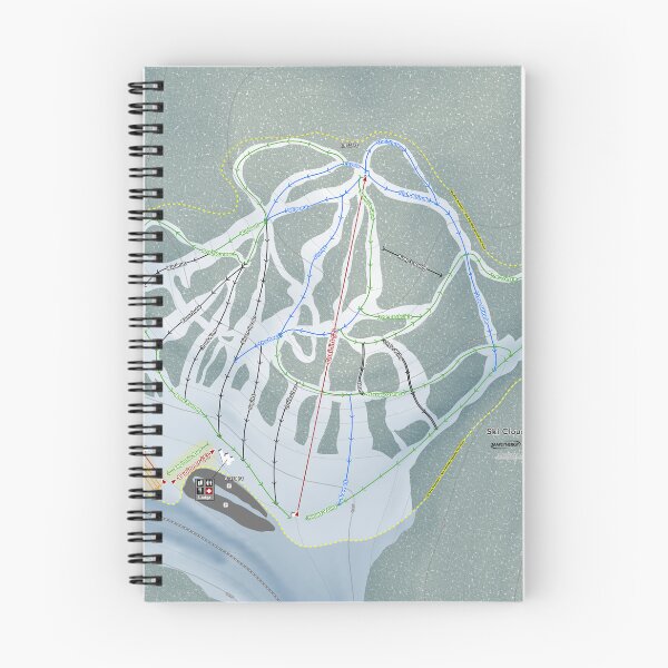 Item preview, Ski Cloudcroft Resort Trail Map designed and sold by Mapsynergy.