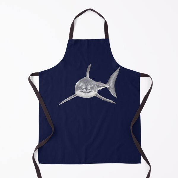 Item preview, WHITE SHARK-Carcharodon carcharias designed and sold by BEATRIZ ABAITUA.