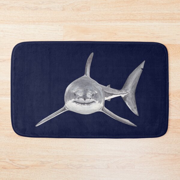 Item preview, WHITE SHARK-Carcharodon carcharias designed and sold by BEATRIZ ABAITUA.