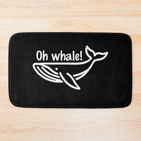 Item preview, Funny Whale Watching Marine Life Ocean Lover Oh Whale  designed and sold by The Junto Shop.