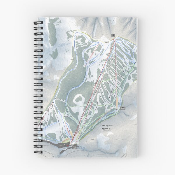 Item preview, Ski Apache Resort Trail Map designed and sold by Mapsynergy.