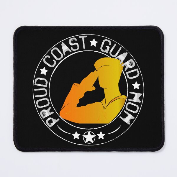 Item preview, Proud Coast guard Mom usa Navy  designed and sold by Smix Pixels.