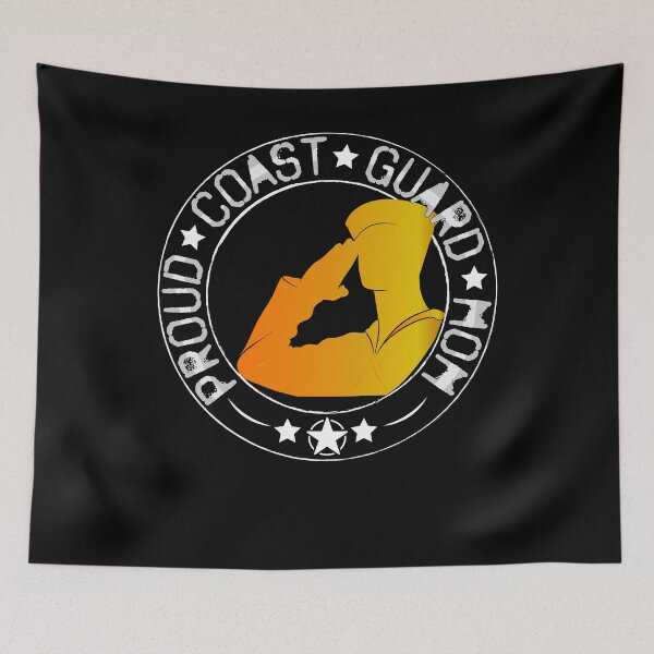 Item preview, Proud Coast guard Mom usa Navy  designed and sold by Smix Pixels.