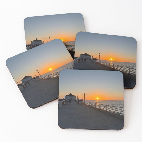 Item preview, Manhattan Beach Sunset designed and sold by NatureBoy65.