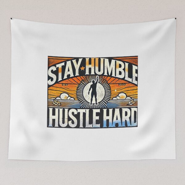 Item preview, Stay Humble, Hustle Hard : Hard Work success entrepreneur designed and sold by NoCompetition.