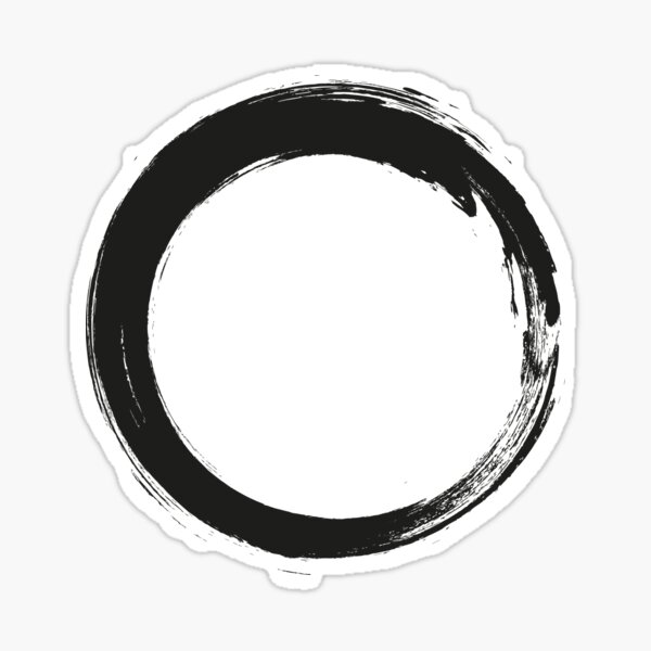 Item preview, Zen Enso Circle, circle brush, Japanese Circle, Zen circle. designed and sold by Tanysl.