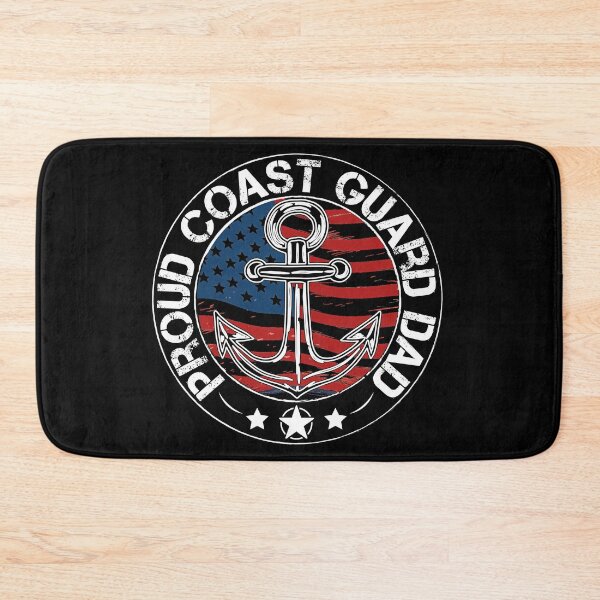 Item preview, Proud Coast guard Dad Usa Emblem Flag  designed and sold by Smix Pixels.