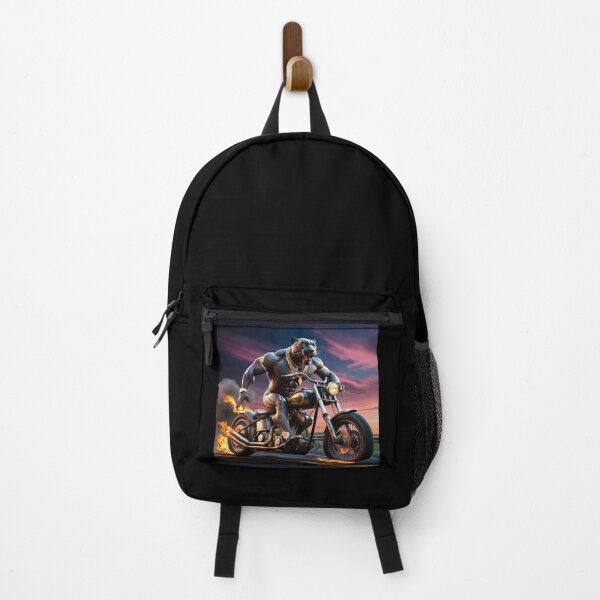 Item preview, Panther riding a motorcycle designed and sold by Art-Design-EM.