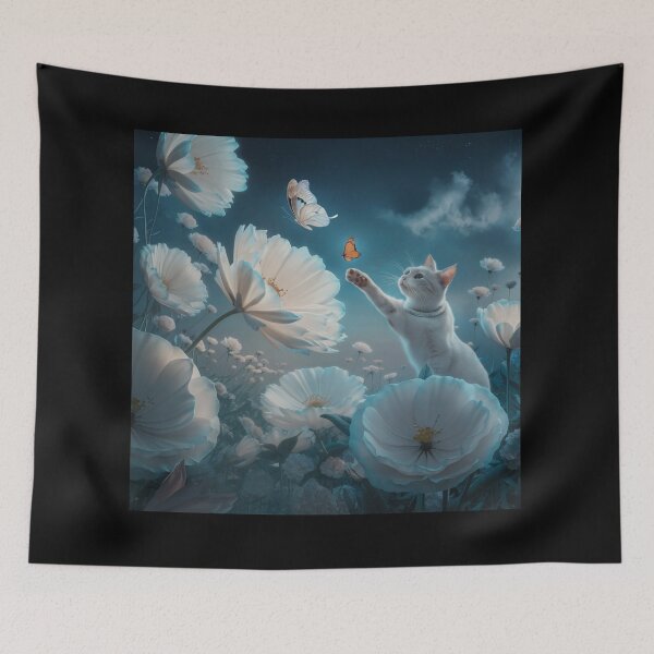 Item preview, A cat in landscape  designed and sold by cu-animals-te.