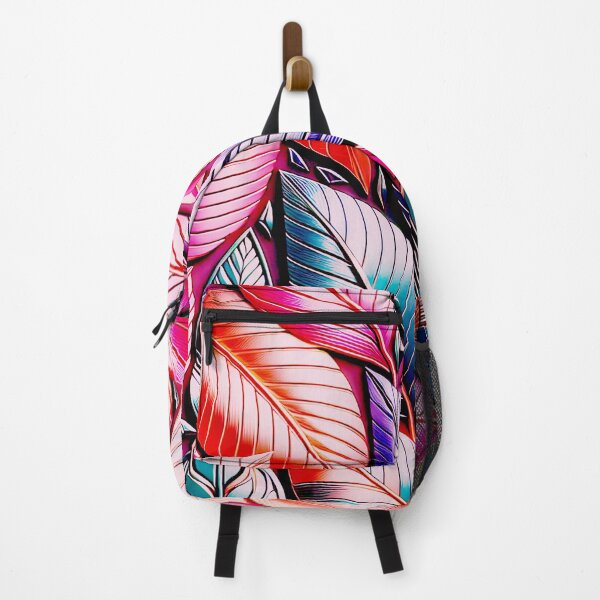 Item preview, Vibrant Leaf Symphony - Colorful Abstract Nature Art designed and sold by SportyAndArtful.