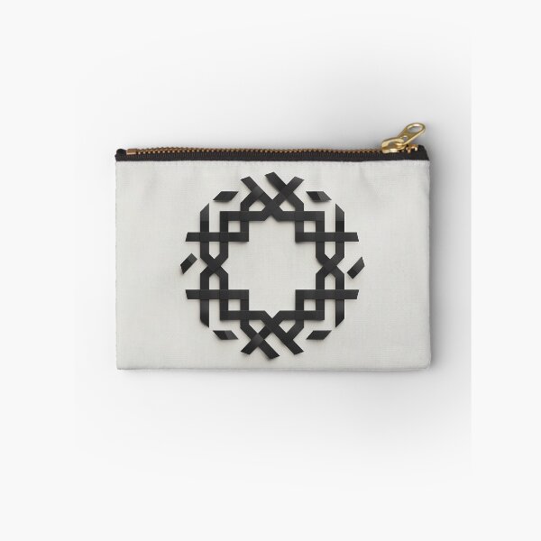 Item preview, Intricate Geometry: Modern Abstract Wreath designed and sold by EcoMinimalArt.