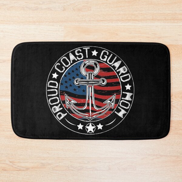 Item preview, Proud Coast guard Mom Usa Emblem Flag  designed and sold by Smix Pixels.