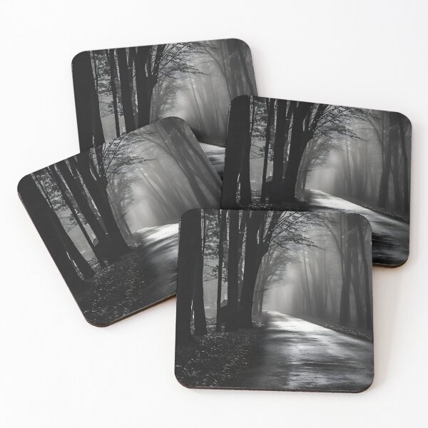 Item preview, Trail - Black and White designed and sold by KootenayDesigns.