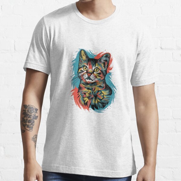 Item preview, Vibrant Feline Art,Cat Art,Cat Lover designed and sold by VppShop.