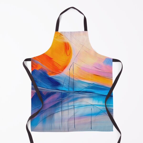 Item preview, Abstract Sunset Paint Brush strokes designed and sold by Mandeville Photography.