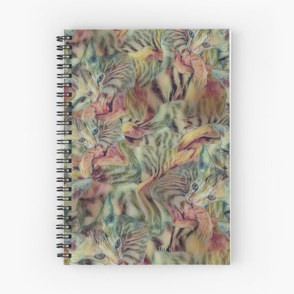 Item preview, Seamless pattern Custom Cat Multicolor Design in green shade designed and sold by Mashupcreativecommons.