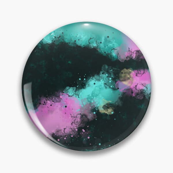 Item preview, Imagine - Turquoise Pink Abstract designed and sold by Joey Santiago.