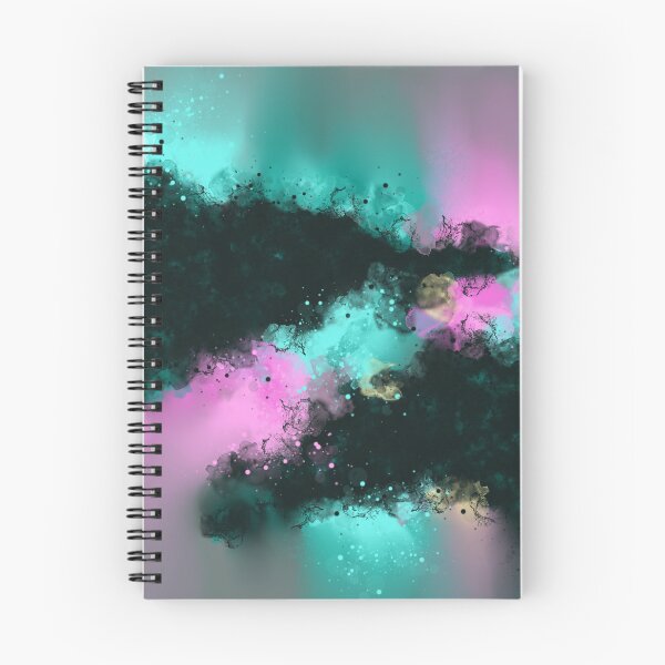 Item preview, Imagine - Turquoise Pink Abstract designed and sold by Joey Santiago.