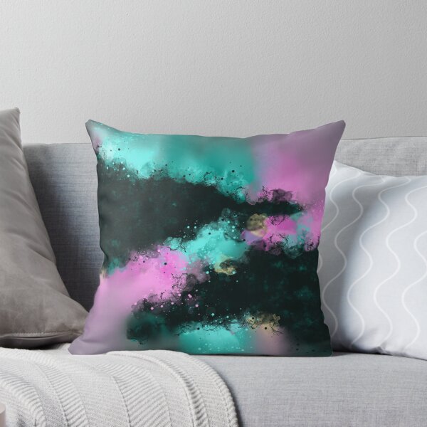 Item preview, Imagine - Turquoise Pink Abstract designed and sold by Joey Santiago.