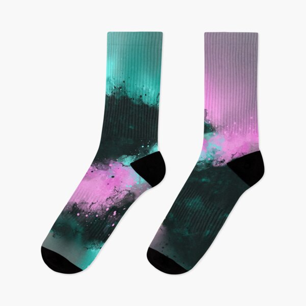 Item preview, Imagine - Turquoise Pink Abstract designed and sold by Joey Santiago.