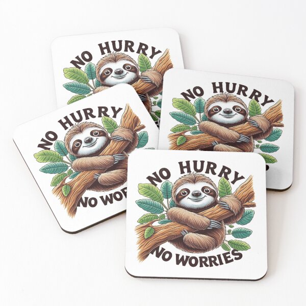 Item preview, No Hurry No Worries designed and sold by Anupios.