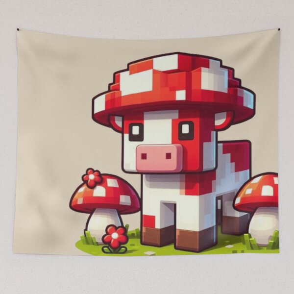 Item preview, Mooshroom Cow Delight designed and sold by LyssasMindArt.