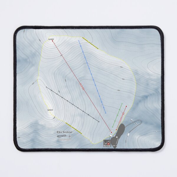 Item preview, Elko Snobowl Resort Trail Map designed and sold by Mapsynergy.