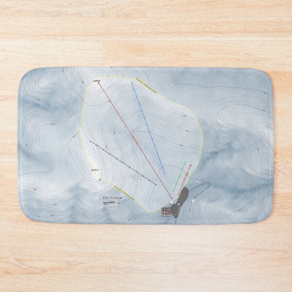 Item preview, Elko Snobowl Resort Trail Map designed and sold by Mapsynergy.