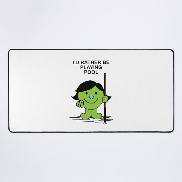 Item preview, Little Miss Id rather be playing pool designed and sold by Scat the cat.